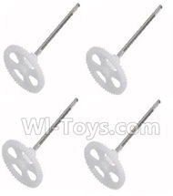 SYMA X5S X5SW X5SC Parts-45 Main gear with shaft(4pcs) For SYMA X5S X5SC X5SC Quadcopter UFO parts